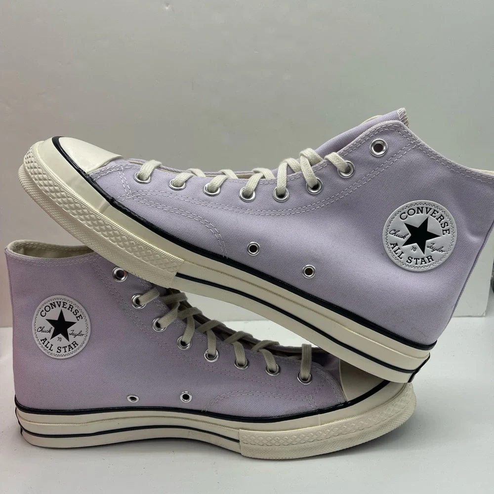 Converse Men’s A02754C CHUCK 70 HI VAPOR VIOLET/EGRET High-Top Sneakers Purple